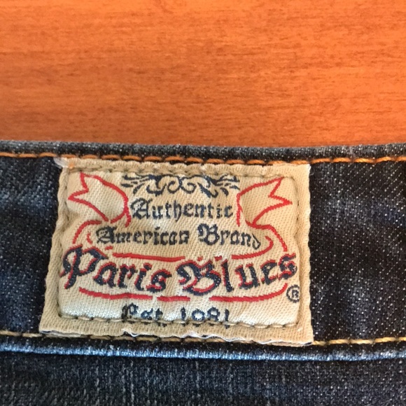 Paris Blues Size 5 mid rise slightly flared jeans w 5-pocket design. Faded. - Picture 11 of 11